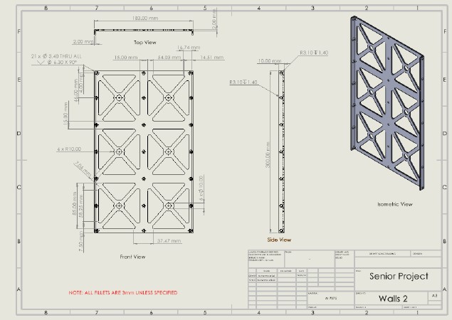 Side-panel dimensions