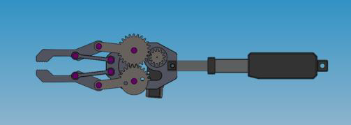 Robotic arm mechanism